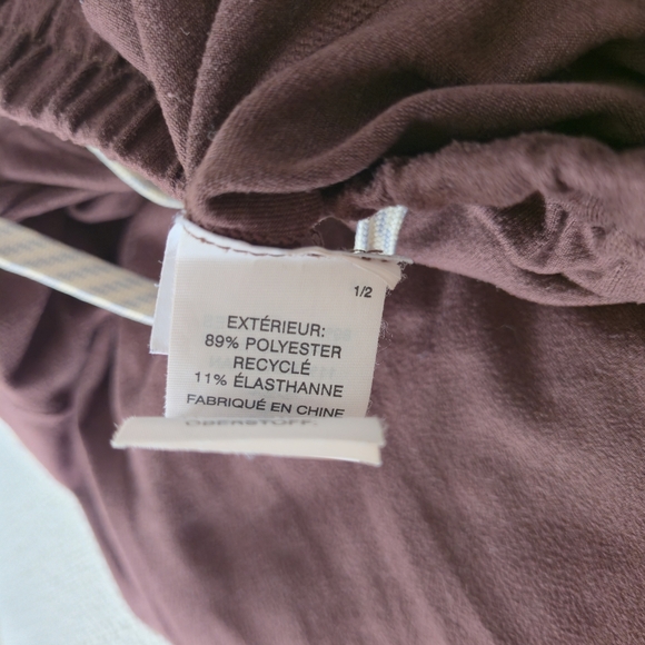 Men's Burgundy Vuori Ponto Performance Pant Xs Brown Teen Trendy Soft Dreamknit - Picture 8 of 15